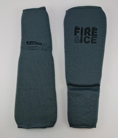 Защита голени и стопы FIREICE (чулок) серые