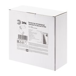 Трековый светильник трехфазный ЭРА SТR-30-36-30K-W40 светодиодный 40Вт 3000K белый | Трехфазные трековые светильники