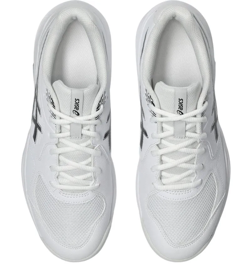 Мужские кроссовки теннисные Asics Gel-Dedicate 9 - white/black