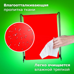 Мешок для обуви BRAUBERG прочный на шнурке бордовый 42x33 см (4 штуки в упаковке)