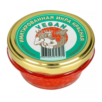 Икра красная из морских водорослей Европром, 100 г