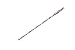 Бур по бетону, двойная спираль, Cobalt W-tip, 6x260 мм, SDS PLUS, серый