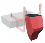 Гаситель скорости Полимер-Групп(695x632x1140см;39кг;красный) - арт.559336