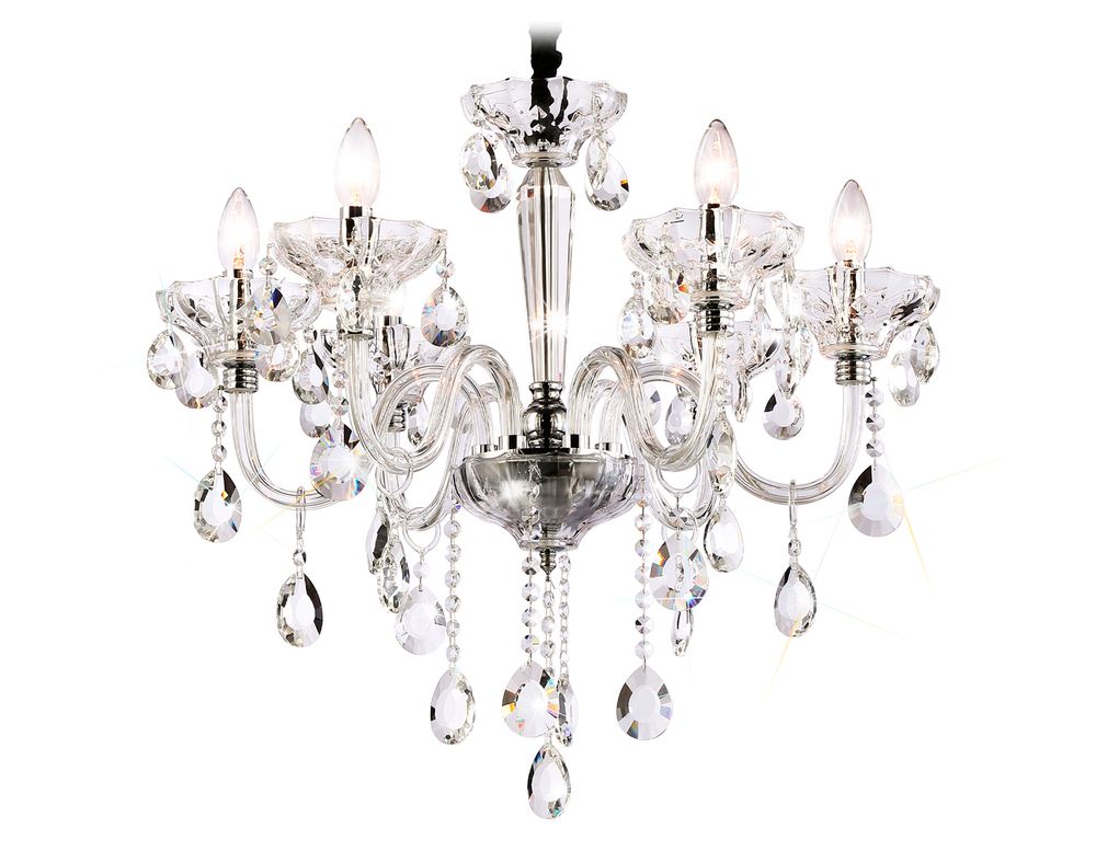 Ambrella Подвесная классическая люстра с хрусталем Classic TR4900