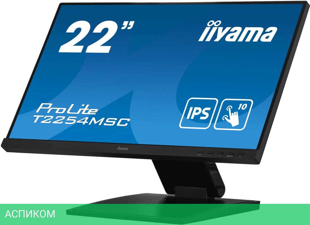 Монитор Iiyama ProLite T2254MSC-B1AG черный