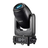 Вращающаяся голова LED Beam Spot Wash 300W, Big Topper