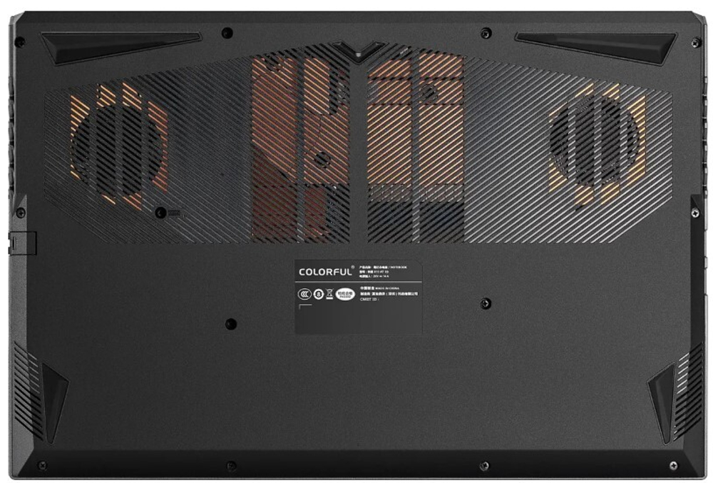 Ноутбук  Colorful EVOL X15 AT 23H1 15.6 ", Core i5, 16 Гб RAM, 512 Гб SSD, GeForce RTX 4050, Серый
