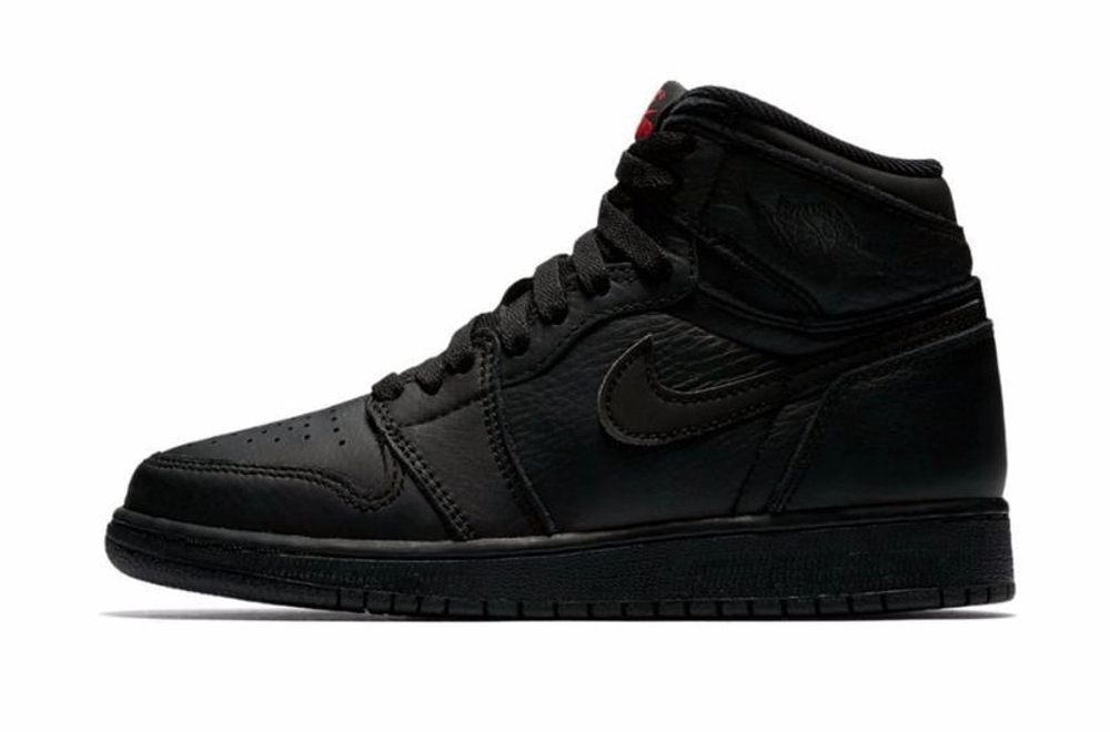 Кроссовки Jordan Air Jordan 1 Retro High Og Essentials Black (Женская размерная сетка)