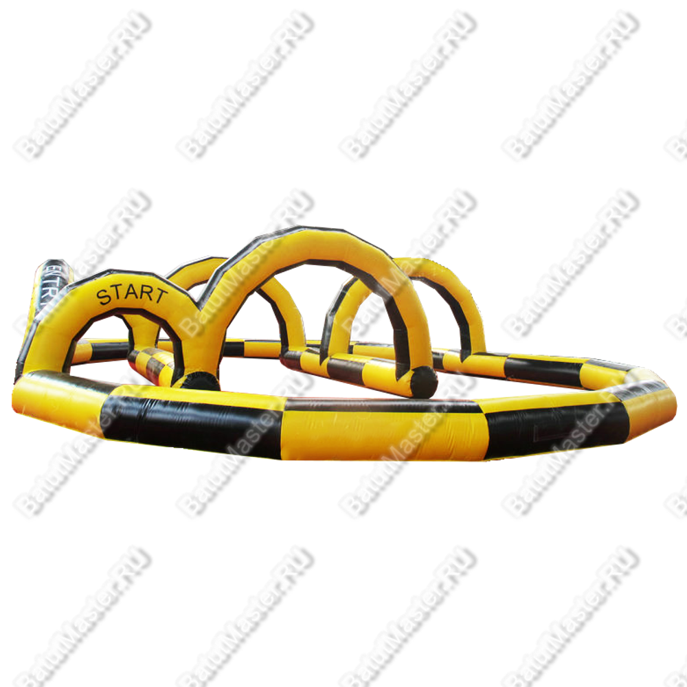 Надувная гоночная трасса "Предел 2" 12*12*3 м