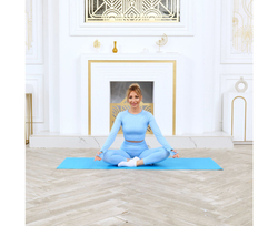 Коврик для фитнеса и йоги DFC Yoga 173x61x0,3 см