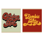 Тетрадь 80л., А5, клетка, Канц-Эксмо "Стильная типографика", скрепка, мелованный картон, 5 дизайнов