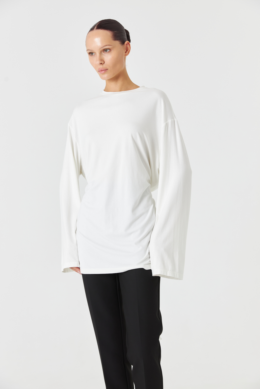 Лонгслив с завязками