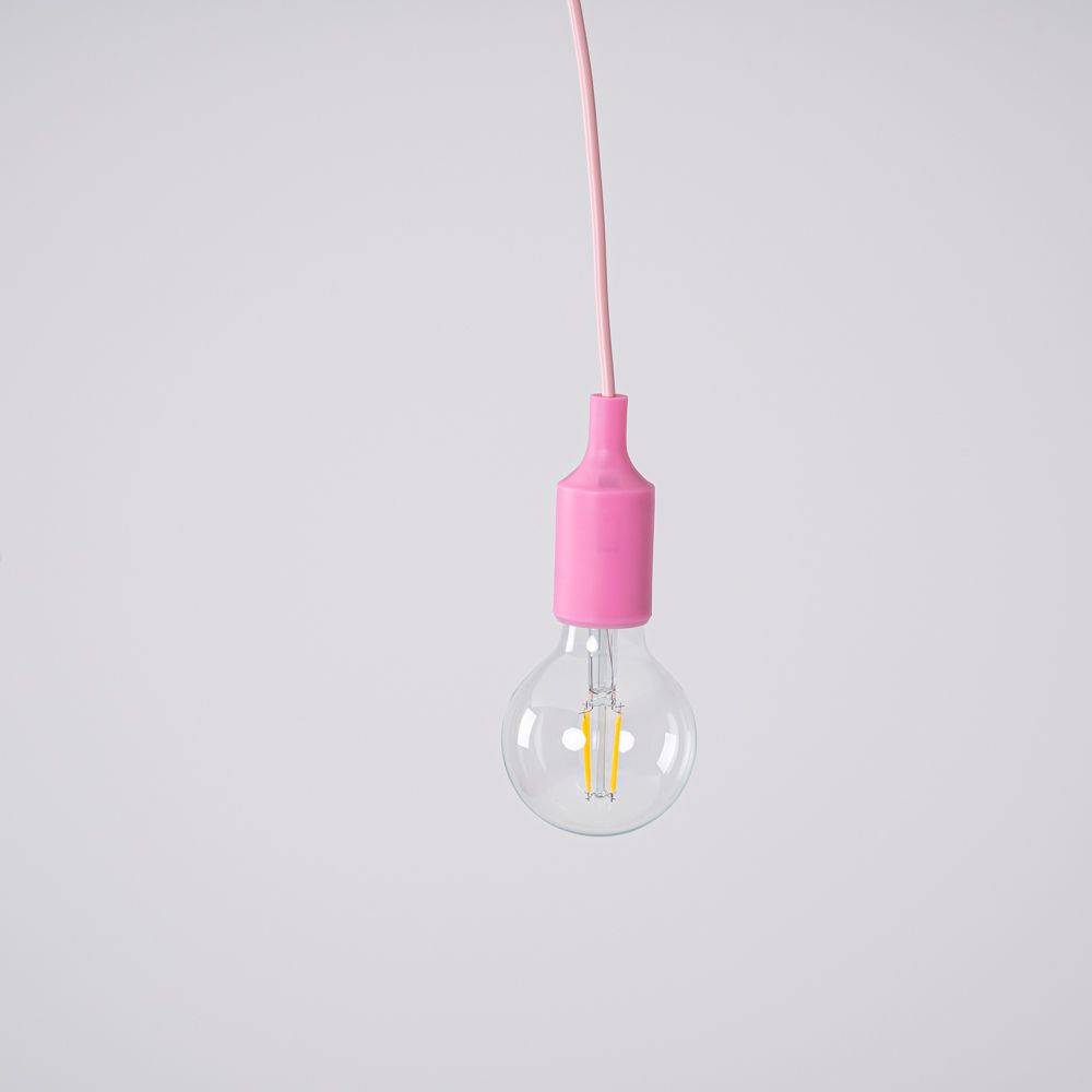 Подвесной Светильник Muuto E27 Pink By Imperiumloft