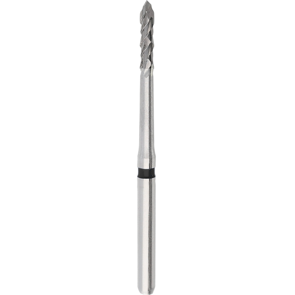 H255E.314.012 Фреза комбинированная твердосплавная, для распиливания кости, черная, d 1,2 мм, FG - Komet, Германия