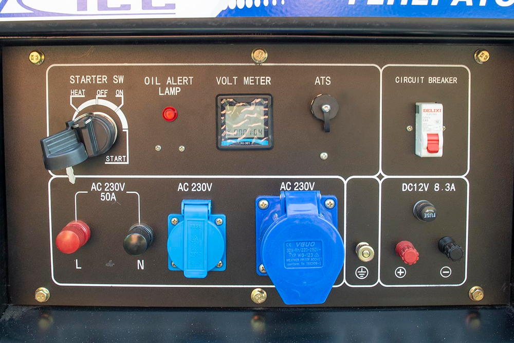 Дизель генератор TSS SDG 14000EHA в кожухе МК