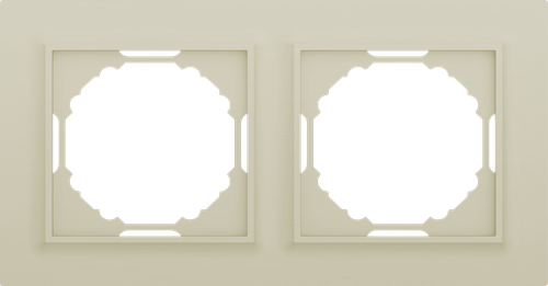 Рамка 2-я, Wave шампань, серия A07