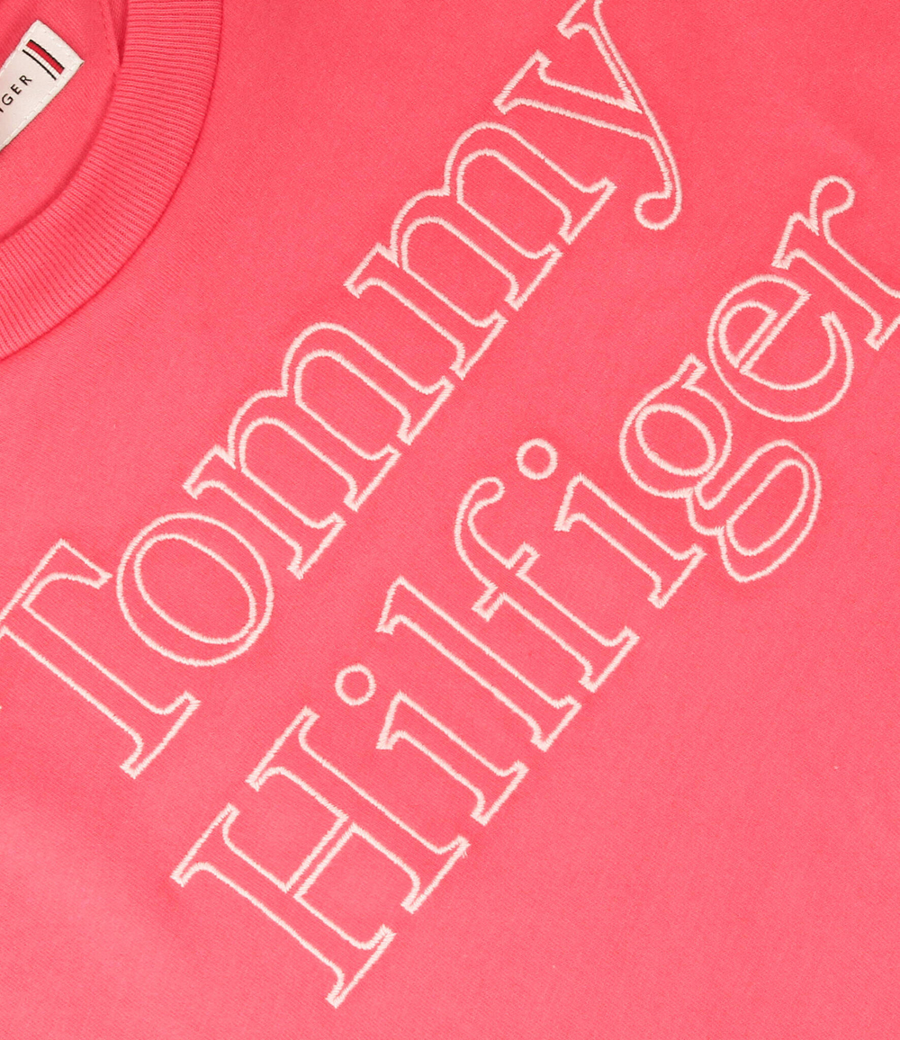 Футболка Tommy Hilfiger - розовый(KG0KG07264)