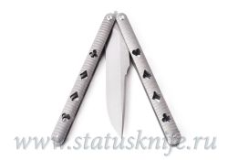 Нож Осаренко Дмитрий DOCK Balisong Damascusфотография - 7