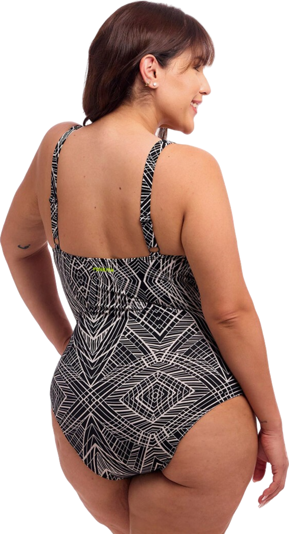 Купальник FUNKITA с поддержкой Space Signals (Ruched)