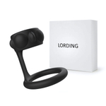 Черная эрекционная насадка на пенис - 6,2 см. (Цвет: черный)