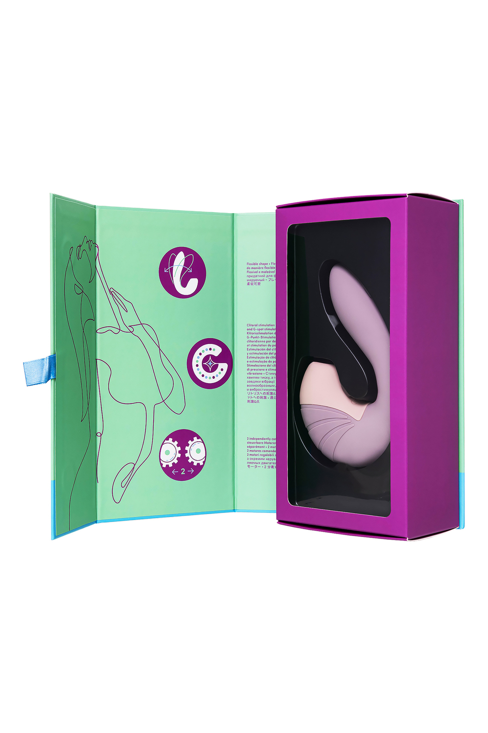 Вибратор Satisfyer Supernova с вакуум-волновым стимулятором розовый 16,9 см