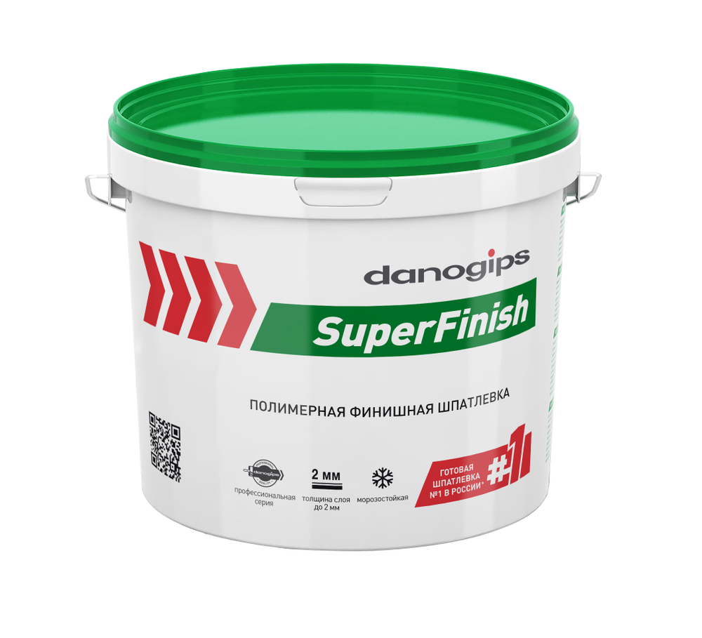 Шпатлевка готовая Danogips SuperFinish (Шитрок) 5кг