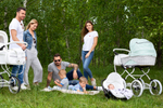 Детская коляска Reindeer Prestige Wiklina 2 в 1 (зеленый)