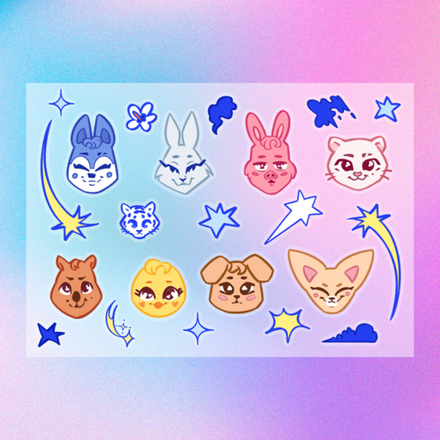 Стикерпак / lily_betty_ / STRAY KIDS #1