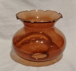 Плафон стеклянный "Светлана" медный