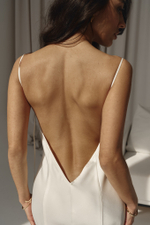 Комбине V вырез по спине wh