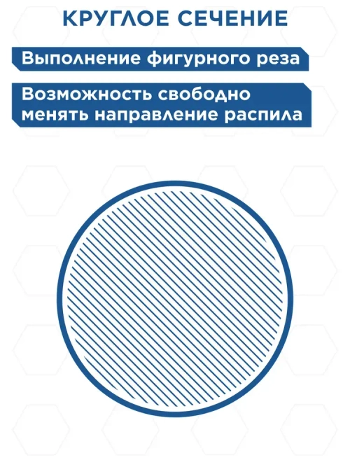 Полотно ножовочное по плитке КОБАЛЬТ 300 мм, струна карбид-вольфрамовая, зерно 60