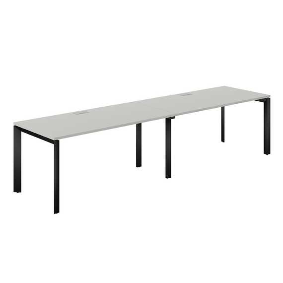 Рабочая станция Призма s-b-s 3200х800х750 П‑образный каркас PR.229