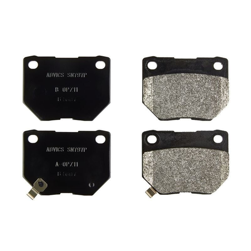 Дисковые тормозные колодки ADVICS задние SN797P