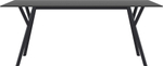 Стол пластиковый Siesta Contract Max Table 180, черный