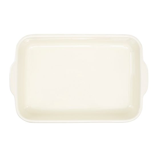 Блюдо для запекания birds of paradise, 30х19 см, кремовое