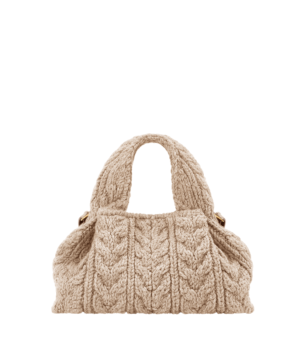 POLENE СУМКА NUMERO NEUF MINI, ЭКРЮ