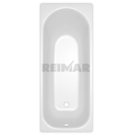 Ванна стальная 1,7*0,7*0,4 (ВИЗ) Reimar форма Аула, полимерная цв.белый (ОР-81200)