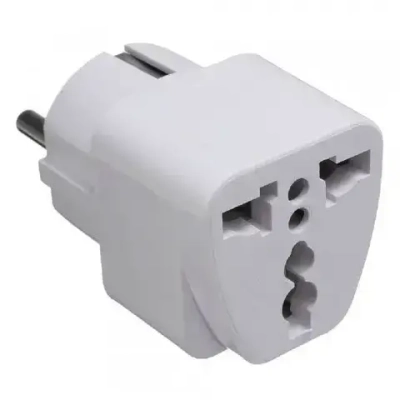 Сетевой переходник с китайской или американской вилки с заземлением