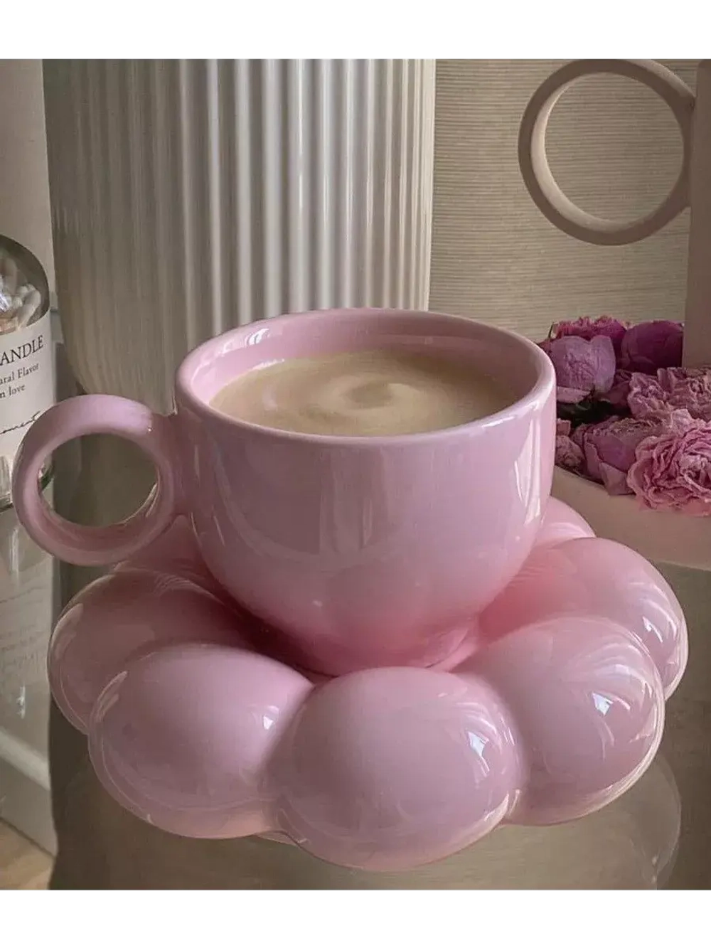 Чайная пара кружка с блюдцем 200 мл