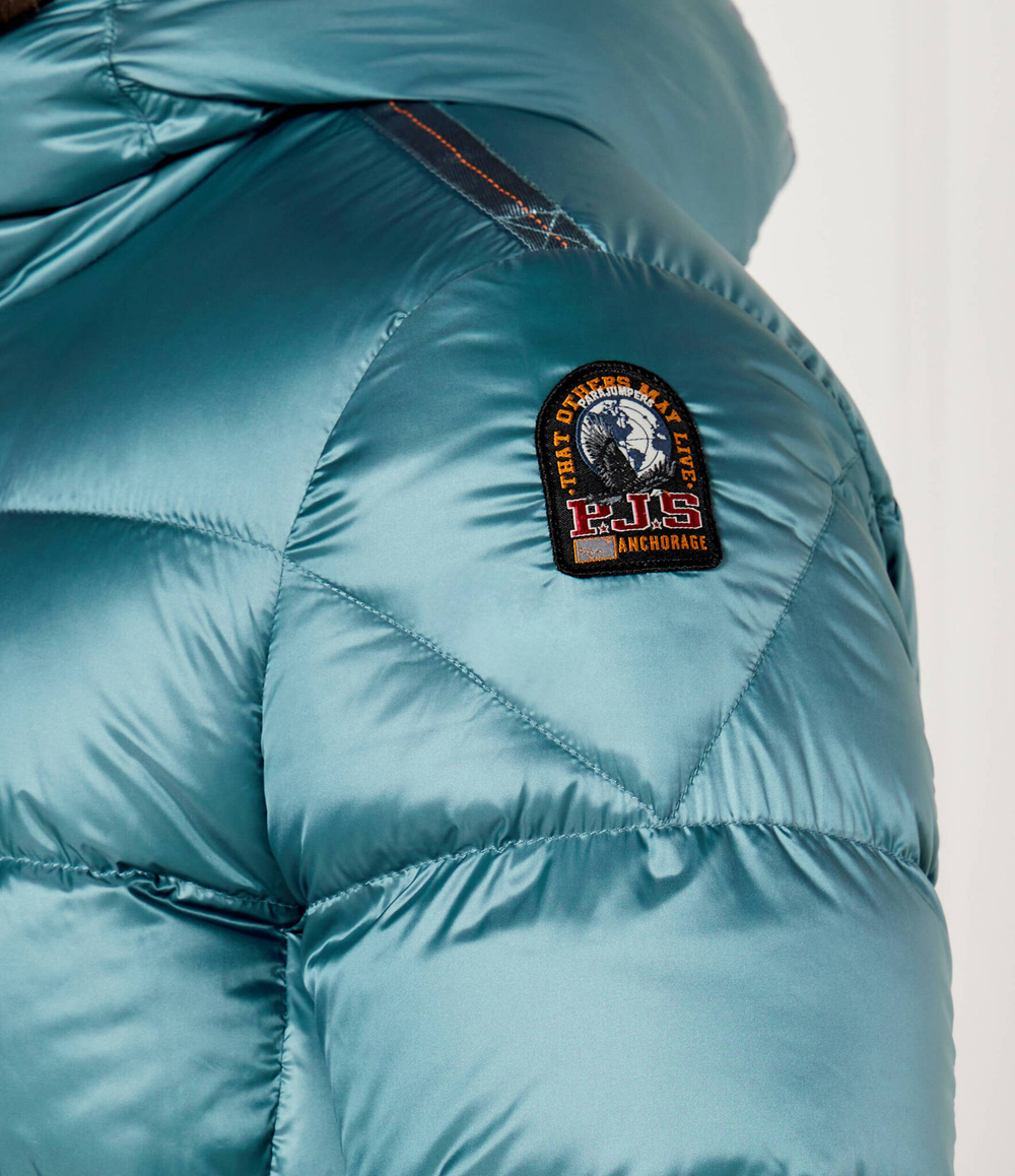 Пуховая куртка PHARRELL PARAJUMPERS - голубой(PMPUSX13)