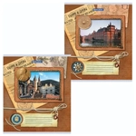 Тетрадь 96л. А5 клетка Brauberg ЭКО скрепка обложка картон АССОРТИ (1/7)