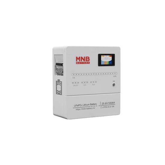 Аккумулятор MNB Литий-железо-фосфатный (LiFePO4 с BMS) LFPW 25,6-100 LCD Touch