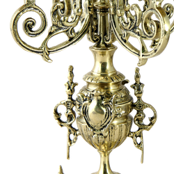 Bello De Bronze Канделябр Гранде 5-ти рожковый, золото