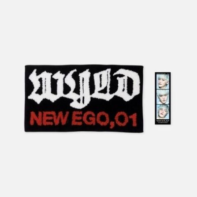 (ПРЕДЗАКАЗ) товары TAEYONG - WYLD 1st ALBUM OFFICIAL MD WYLD: RUG & 3 CUT PHOTO SET