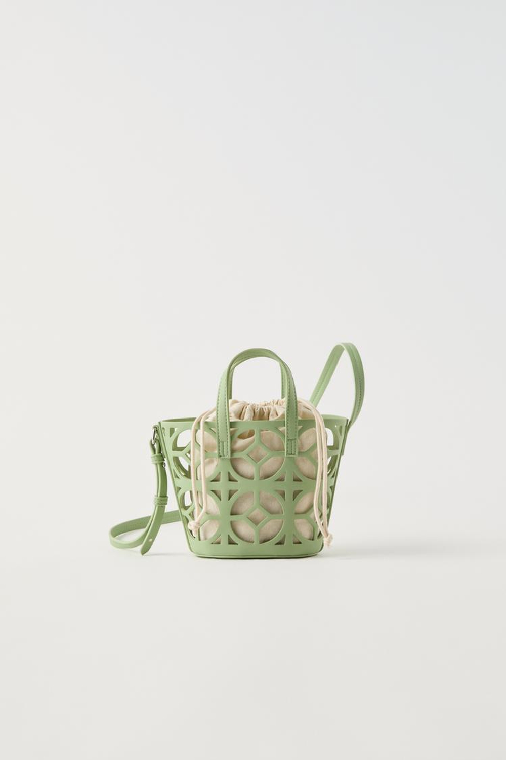 Zara cage bag online