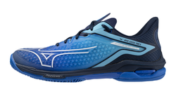 Мужские кроссовки теннисные Mizuno Wave Exceed Tour 6 AC - небесный