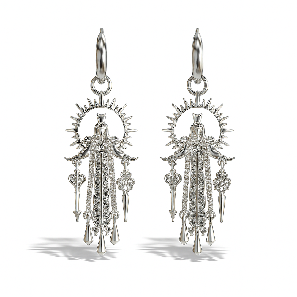 Серьги из серебра 925 пробы 020701-Айыыhыт