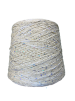 Пряжа на бобине (Италия 75% хлопок 25% п/э 100г-450м цена за 490 г