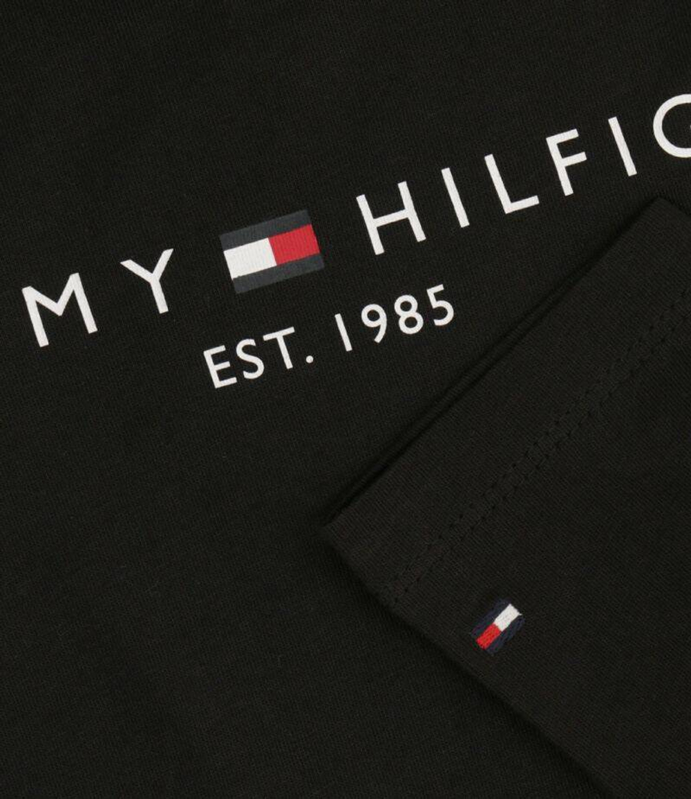 лонгслив Tommy Hilfiger - черный(KS0KS00202)