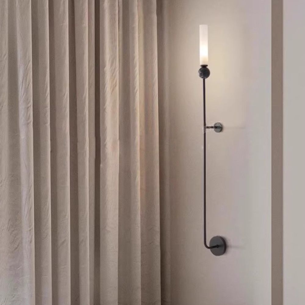 Настенный Светильник Cylinder Wall H115 Black By Imperiumloft